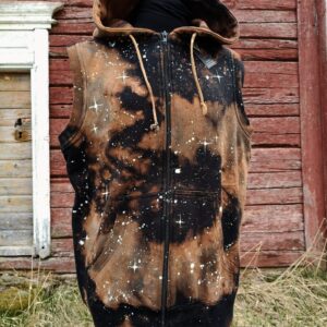 Mustanruskea Galaxy huppariliivi S-M